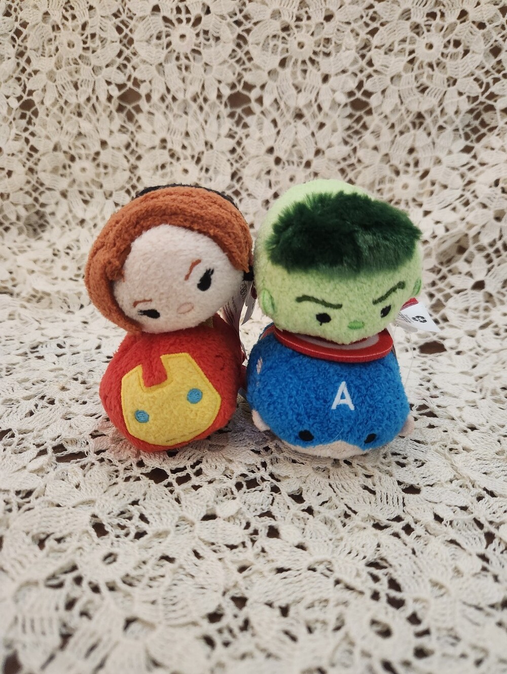 Disney Tsum Tsum Marvel Avengers Plush Mini collection Set Of 4